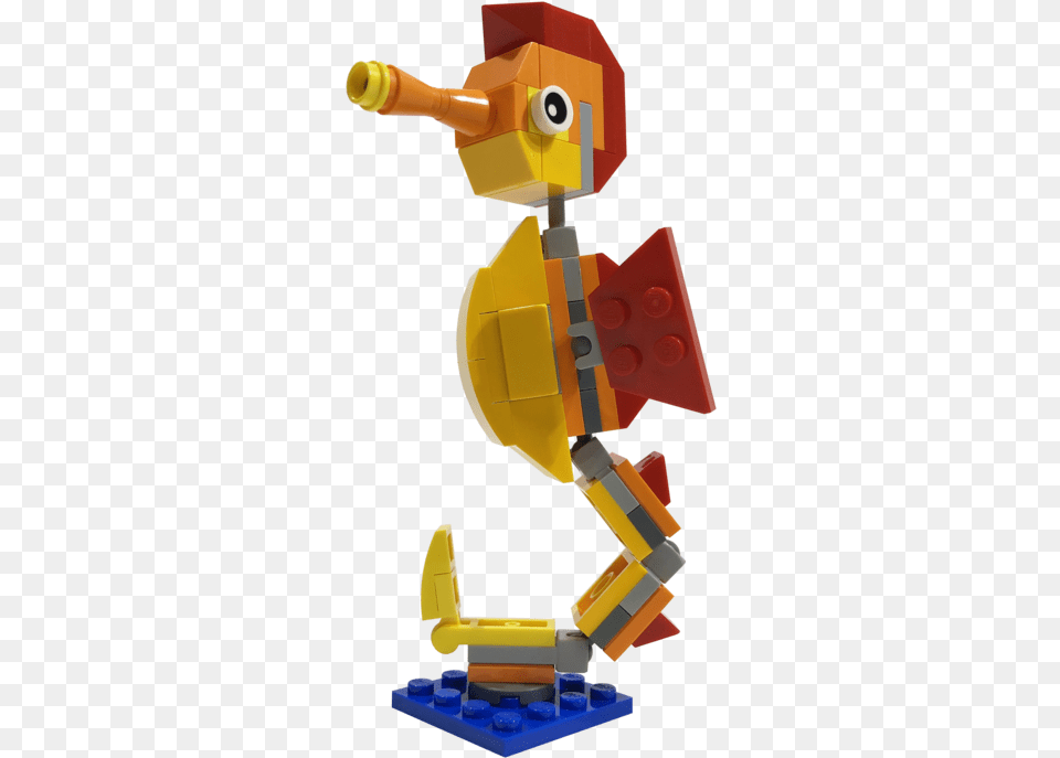 Exclusive Brick Loot Build Seahorse 100 Lego Bricks Cartoon, Robot, Toy Free Png