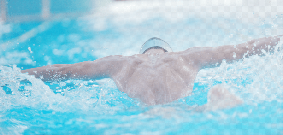 Exclusive Lap Swimming Butterfly Stroke, Water Sports, Sport, Leisure Activities, Hat Free Png Download