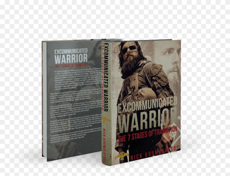 Excom Warrior, Book, Publication, Male, Adult Png Image