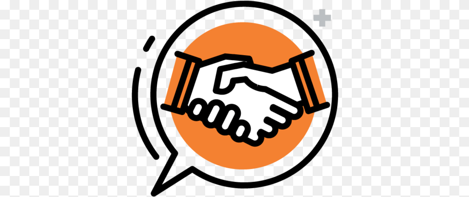 Execute The Solution Together Icon Emblem, Body Part, Hand, Person, Handshake Free Png Download