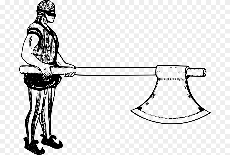 Executioner Clipart Executioner, Gray Free Png