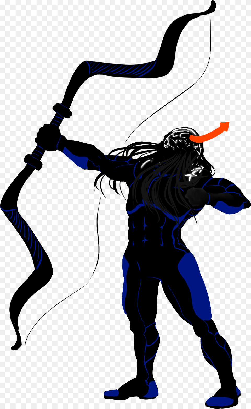 Executioner Darkleer, Archer, Archery, Bow, Person Png Image