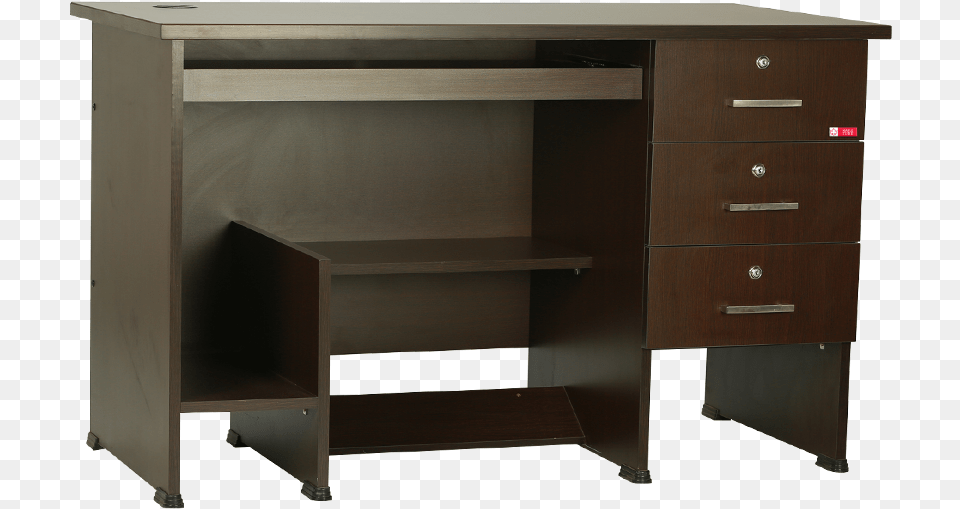 Executive Computer Table Writing Desk, Drawer, Furniture, Cabinet, Sideboard Png Image