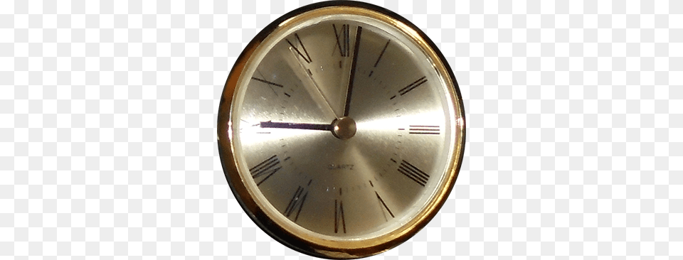 Executive Gold Wall Clock, Analog Clock, Disk Free Png