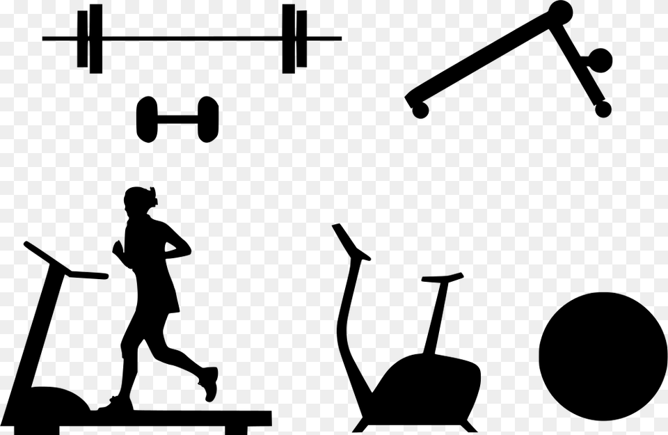 Exercise, Gray Png Image