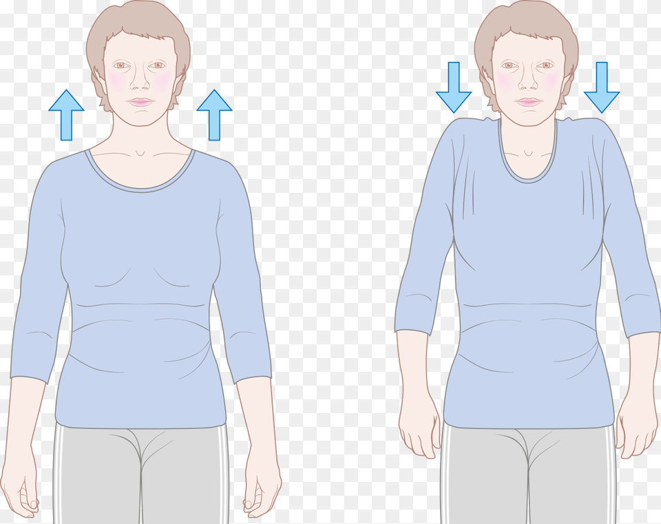 Exercise After Surgery Of Breast Cancer, Adult, T-shirt, Sleeve, Plot Free Png Download