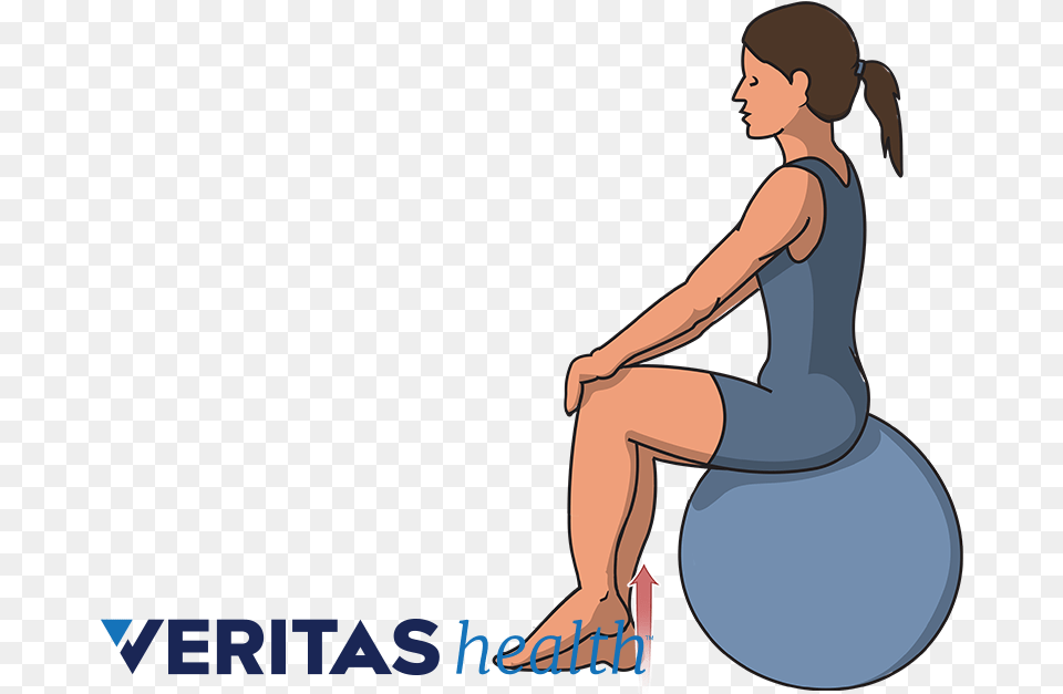 Exercise Ball Sitting, Person, Adult, Female, Woman Free Transparent Png