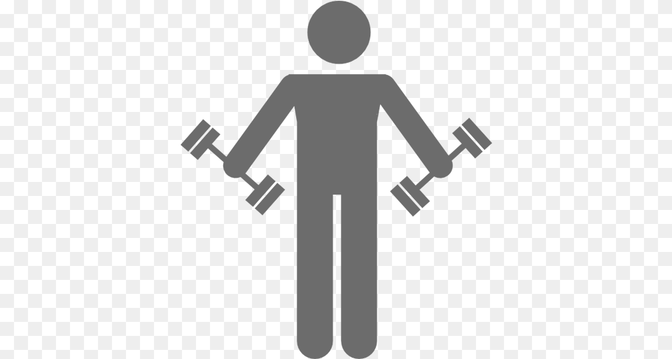 Exercise Icon Person Lifting Weights Icon, Clothing, Long Sleeve, Sleeve, Cross Free Png Download