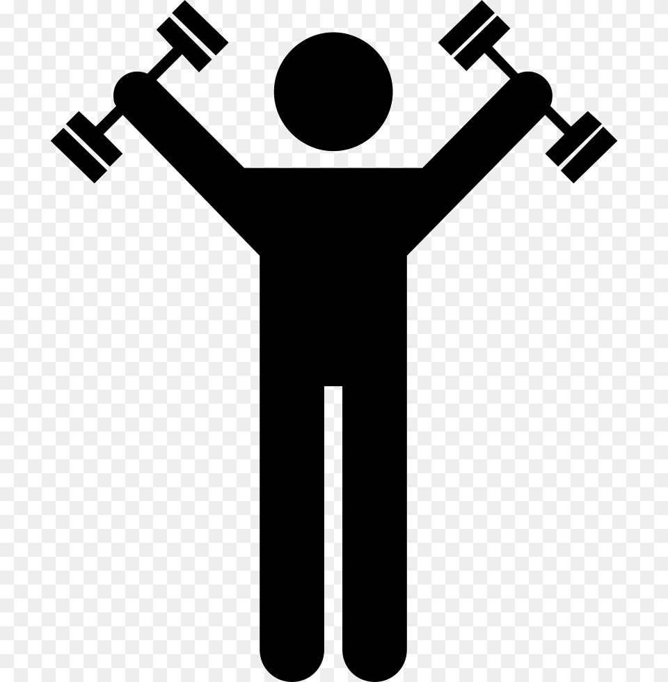 Exercise Images Download, Silhouette, Cross, Symbol, Stencil Free Transparent Png