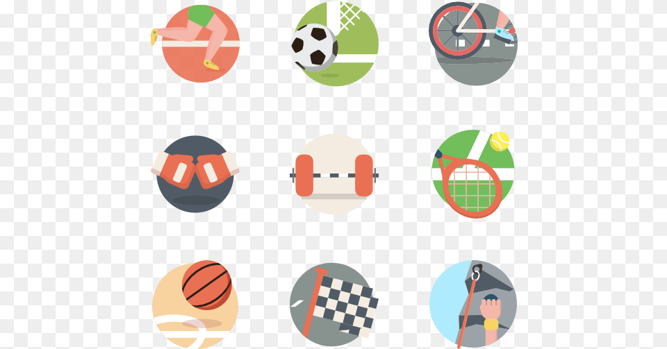 Exercise Photos Colored Sports Icon, Ball, Football, Soccer, Soccer Ball Free Png