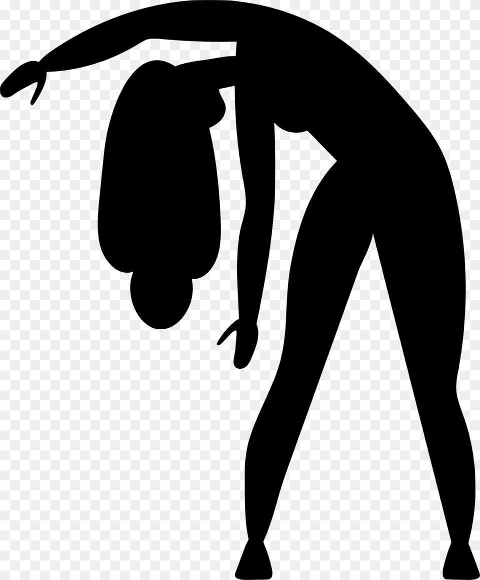 Exercise Silhouette, Stencil, Person, People Png Image