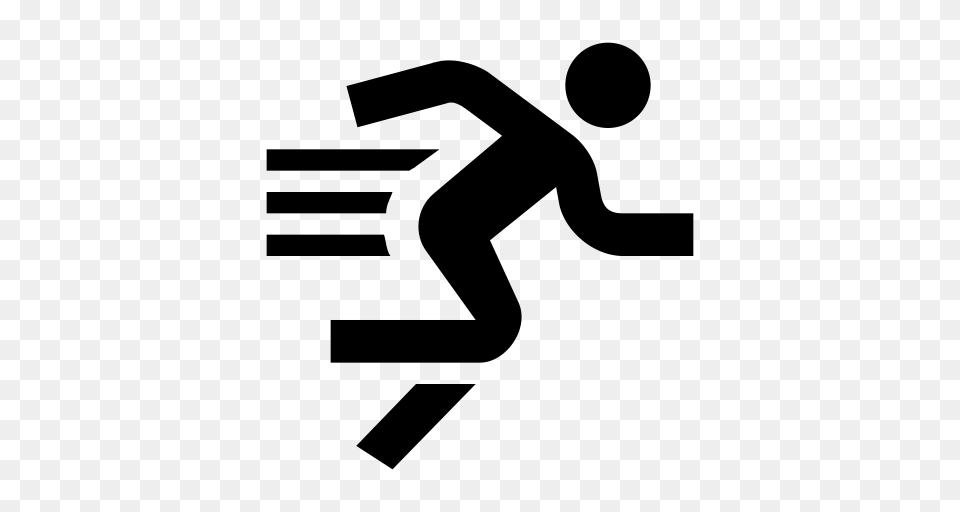 Exercise Sport Icon, Gray Free Png Download