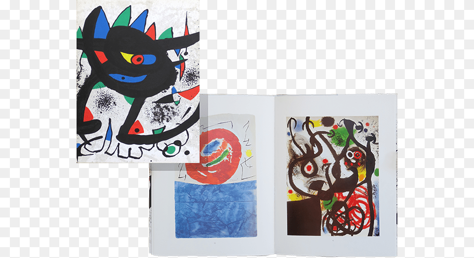 Exhibition Catalogue De Miro Paintings, Art, Modern Art, Painting, Collage Free Png