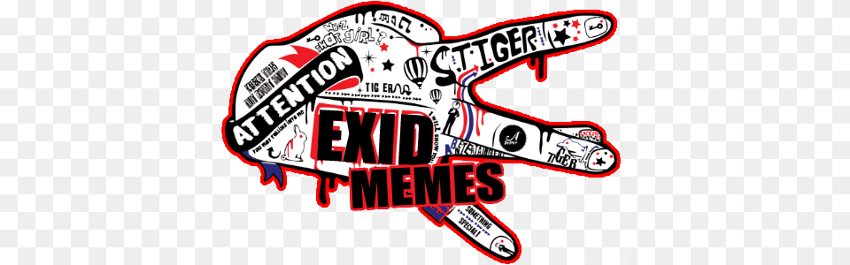 Exid Logo Transparent Images Exid Logo, Sticker, Dynamite, Weapon, Person Png Image