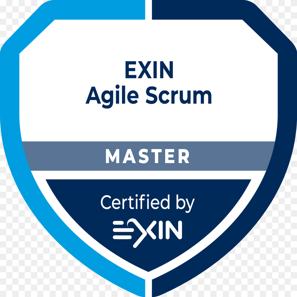 Exin Agile Scrum Master Cyber And It Security Foundation, Logo, Badge, Symbol Free Png