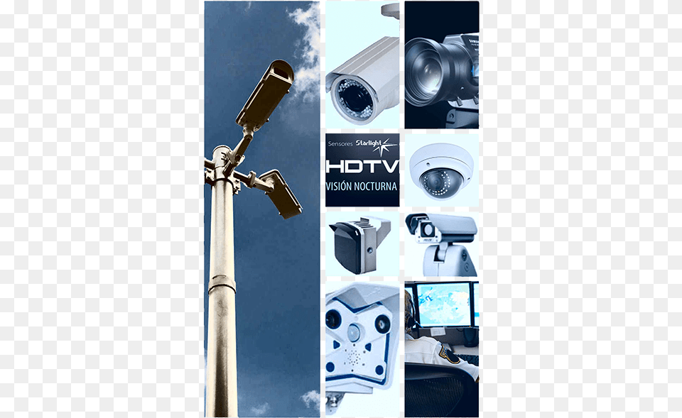 Existen Varios Modos De Transmisin De Video M12 Dual Lens 3mb Resolution Weatherproof Camera Two, Lighting, Electronics, Video Camera, Person Free Png