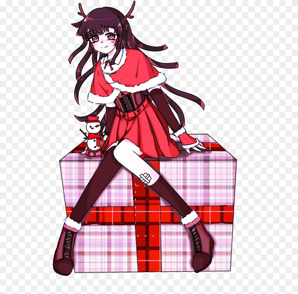 Existence Is Best Christmas Present Danganronpa Hime Cut, Publication, Book, Comics, Adult Free Transparent Png