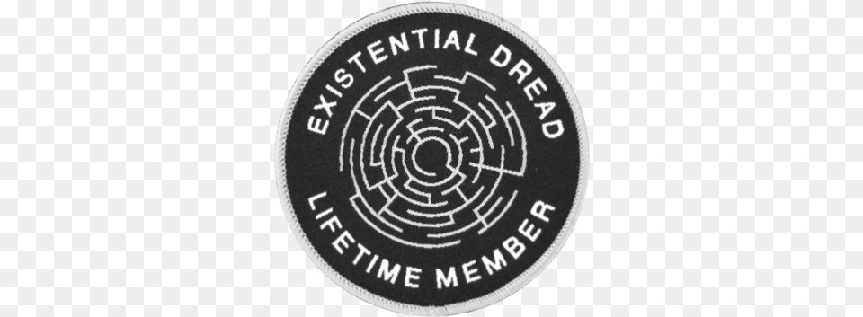 Existential Dread Patch Circle, Home Decor Free Transparent Png