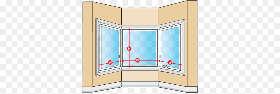 Existing Walk Out Bay Or Bow Windows Measure Bay And Bow Window, Bay Window, Door Png Image