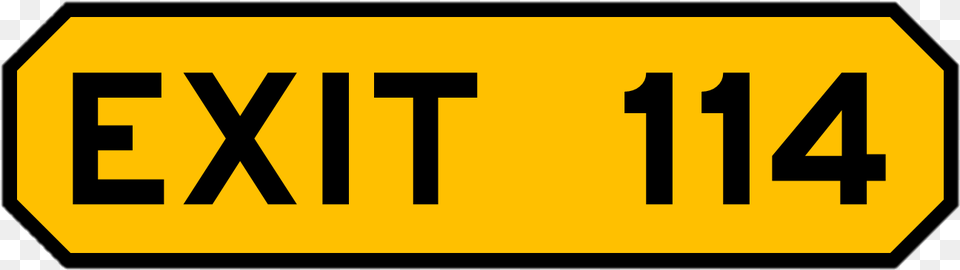 Exit 114 Sungai Buloh Traffic Sign, Transportation, Vehicle, Car, Taxi Free Png