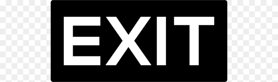 Exit, Logo Free Png