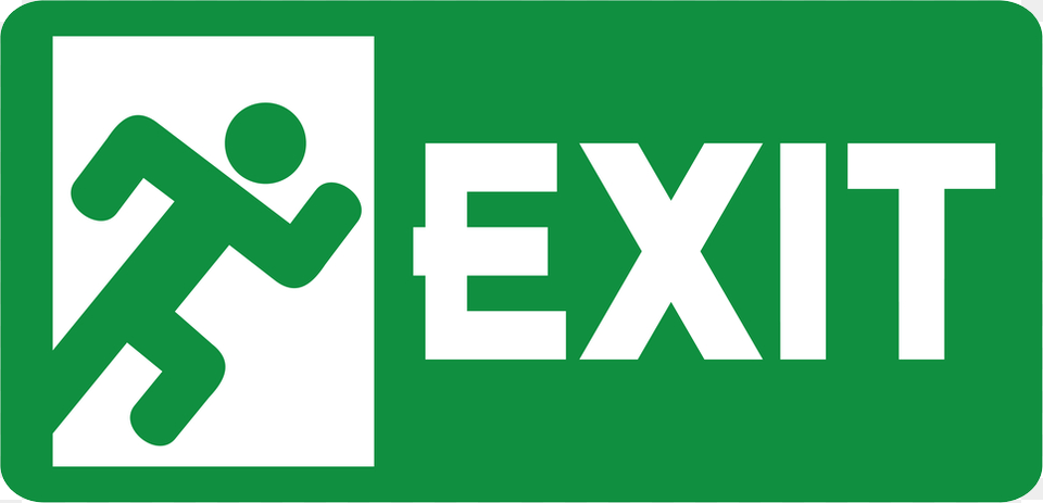 Exit, First Aid, Sign, Symbol, Logo Free Png Download