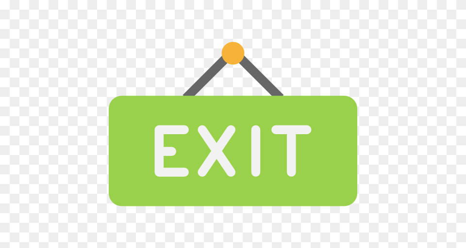 Exit, Sign, Symbol, License Plate, Transportation Free Transparent Png
