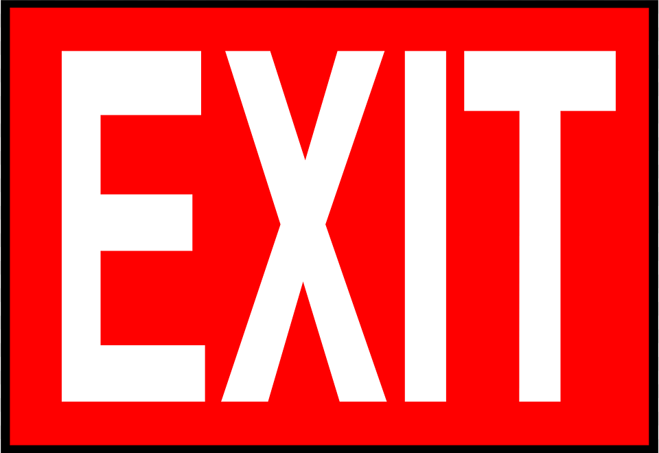 Exit, First Aid, Sign, Symbol, Logo Free Transparent Png