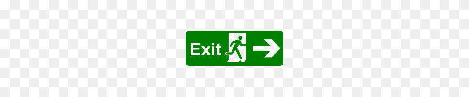 Exit, Green, Symbol, Person, Sign Free Transparent Png