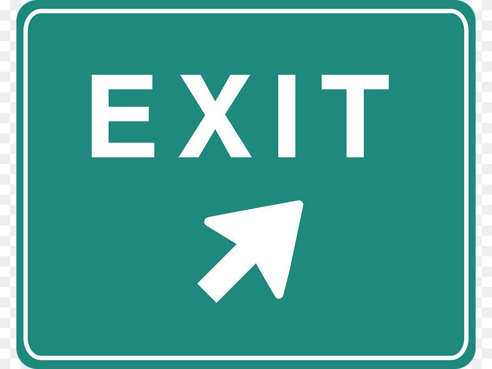 Exit, Sign, Symbol, Road Sign, First Aid Free Png