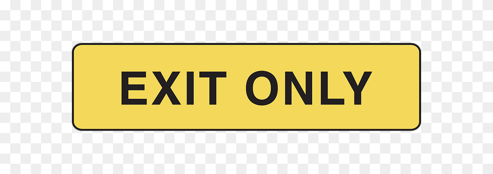 Exit Sign, Symbol, Text Free Png Download