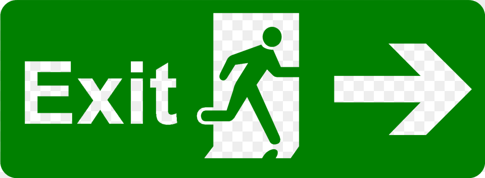 Exit, Symbol, Sign, Person, First Aid Free Png Download