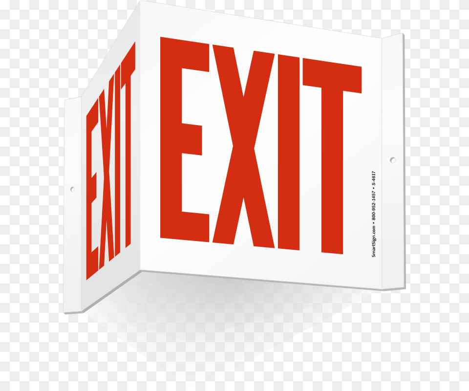 Exit Big Size Sign Neon Exit Sign Clipart, First Aid, Publication, Book, Box Png Image