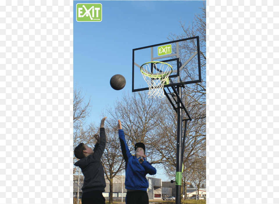Exit Galaxy Inground Basketball Basket Exit Galaxy In Ground Basket, Sphere, Hoop, Adult, Sport Png Image
