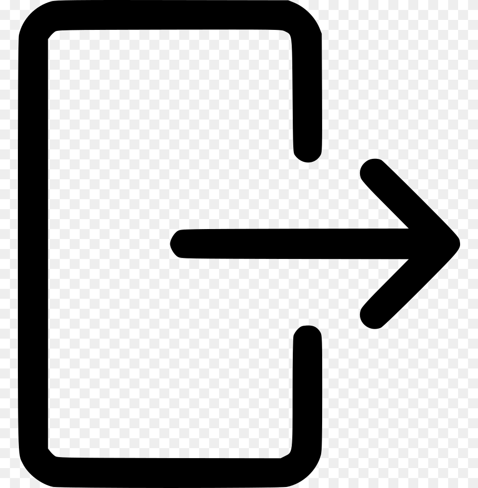 Exit Icon, Sign, Symbol, Road Sign Free Transparent Png