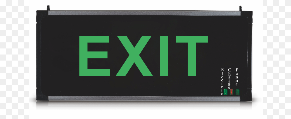 Exit Sign, Computer Hardware, Electronics, Hardware, Monitor Png Image