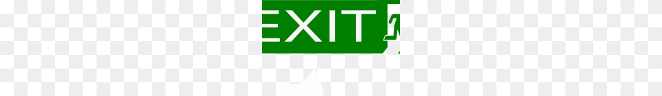 Exit Sign Clipart Clipart Of Emergency Exit Sign Search, Green, First Aid, Symbol Free Transparent Png