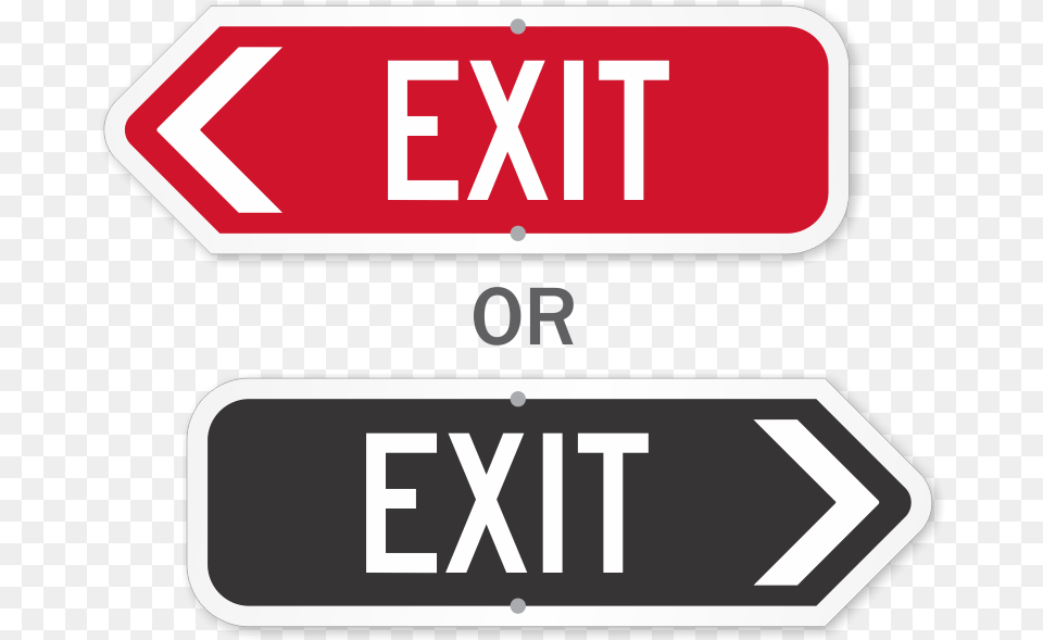 Exit Sign With Arrow Exit Sign With Arrow Pdf, Symbol, First Aid, Road Sign Png