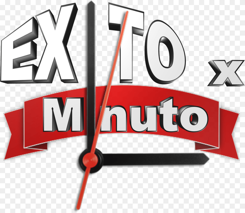 Exito X Minuto Logo Hd Final, Clock, Analog Clock Free Png Download