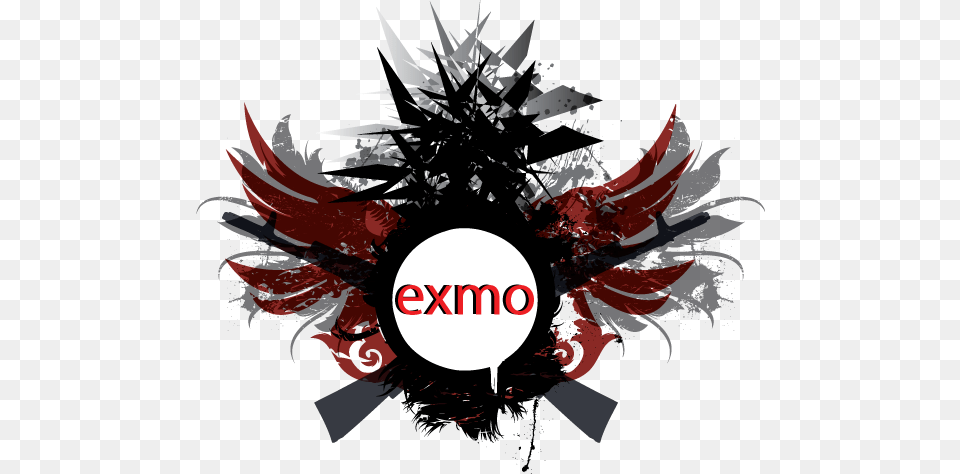 Exmo Dj Logo Logo, Art, Graphics, Person, Emblem Png Image