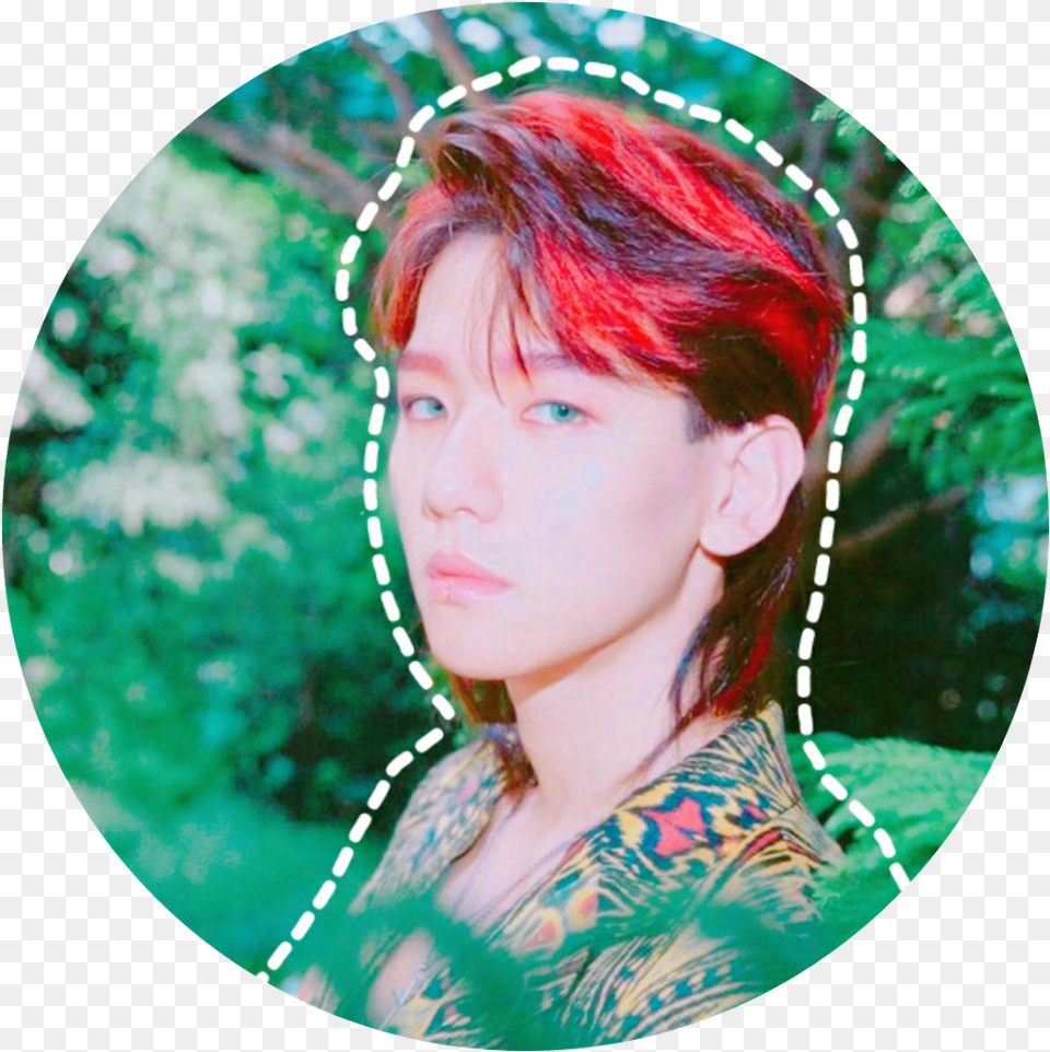 Exo Baekhyun Byunbaekhyun Exok Circle Kpop Kpop Circle, Adult, Face, Female, Head Free Transparent Png