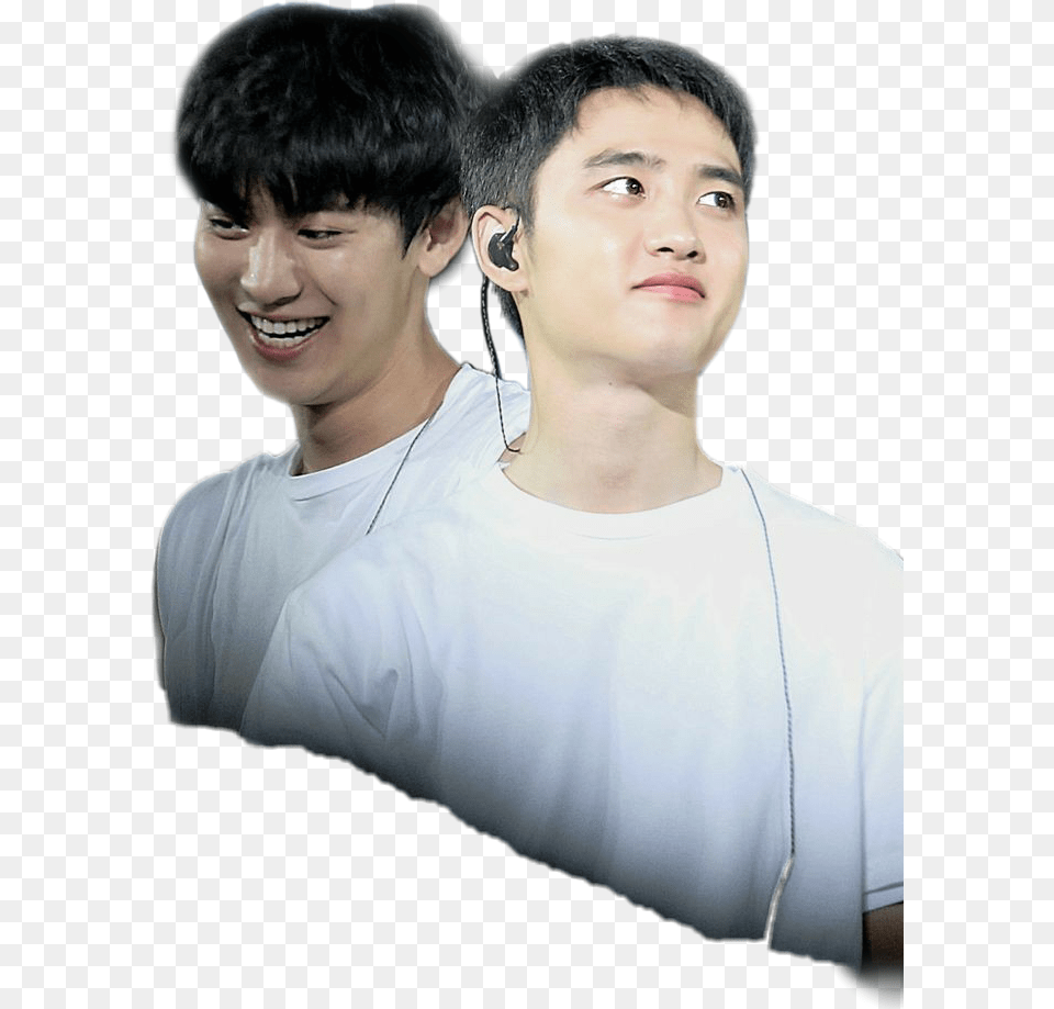 Exo Chansoo Chandi Stickers Chanyeol Kyungsoo Boy, Person, Face, Head, Adult Free Png