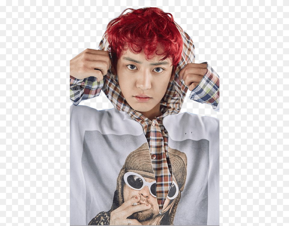 Exo Chanyeol And Kpop Person, Hair, Face, Head Png Image