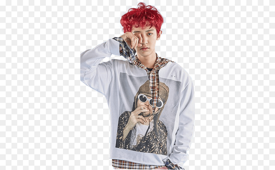 Exo Chanyeol And Park Chanyeol Image Park Chanyeol Lucky One, Adult, Male, Man, Person Free Transparent Png