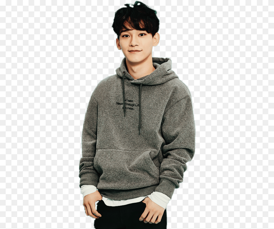 Exo Chen Posing Exo Chen Clothing, Sweatshirt, Hoodie, Knitwear Free Transparent Png