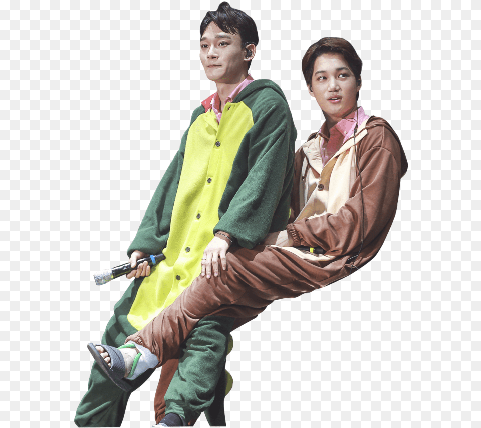 Exo Exo Chen Exo Kai Kai Chen K Pop K Pop Kpop Exo Kai And Chen, Long Sleeve, Clothing, Coat, Sleeve Free Transparent Png