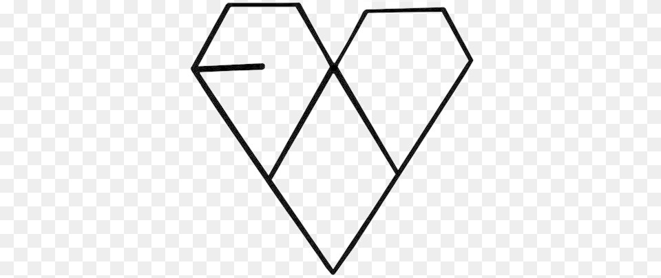 Exo Exo K And Exo M Image Exo Logo No Background, Accessories, Jewelry, Necklace, Triangle Free Png