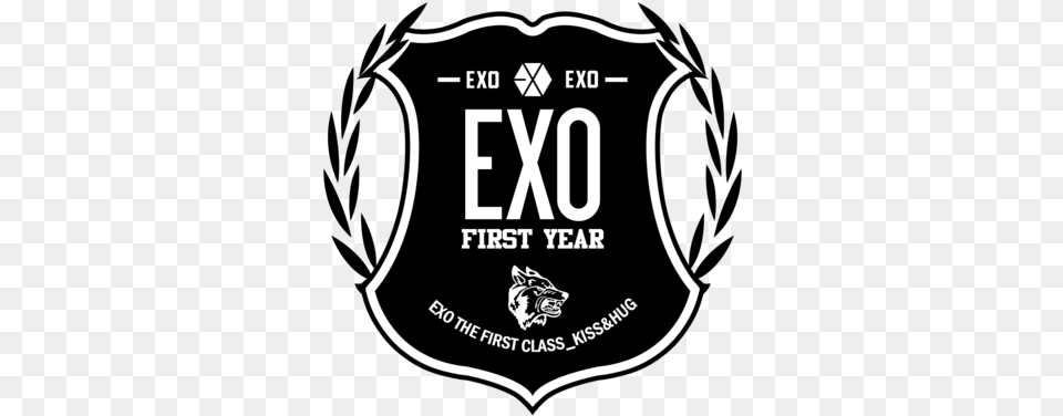 Exo First Year Polaroid Logo By Supermeshh D6liege Exo Xoxo Asia Cd, Badge, Symbol Png