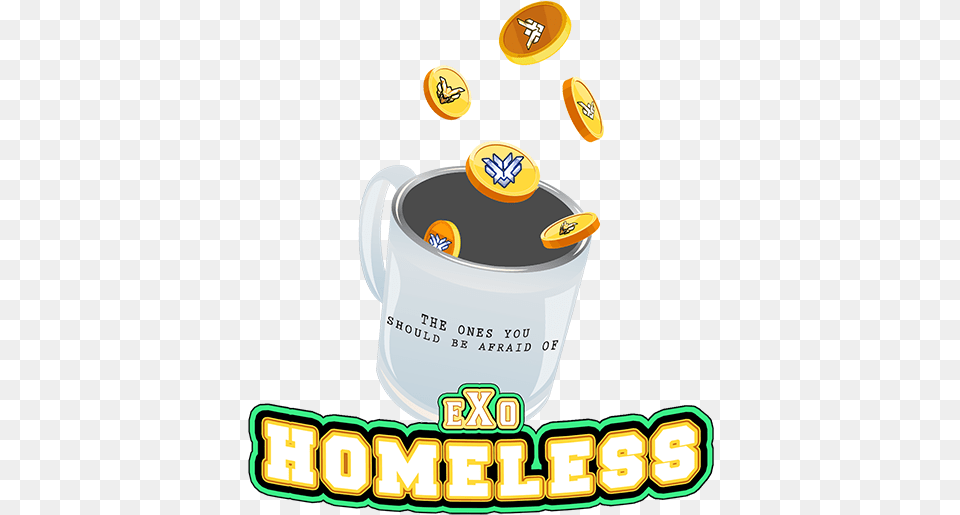 Exo Homeless Overwatch, Cup Free Png Download