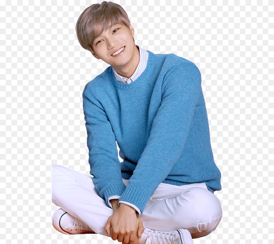 Exo Kai Exo Kai, Long Sleeve, Clothing, Sleeve, Smile Free Png Download